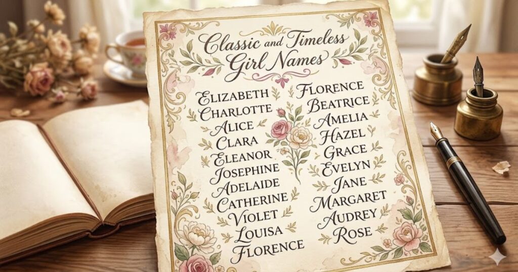 Classic and Timeless Girl Names