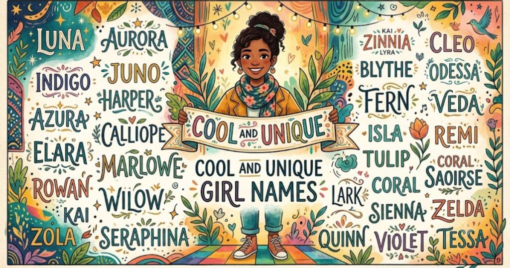 Cool and Unique Girl Names