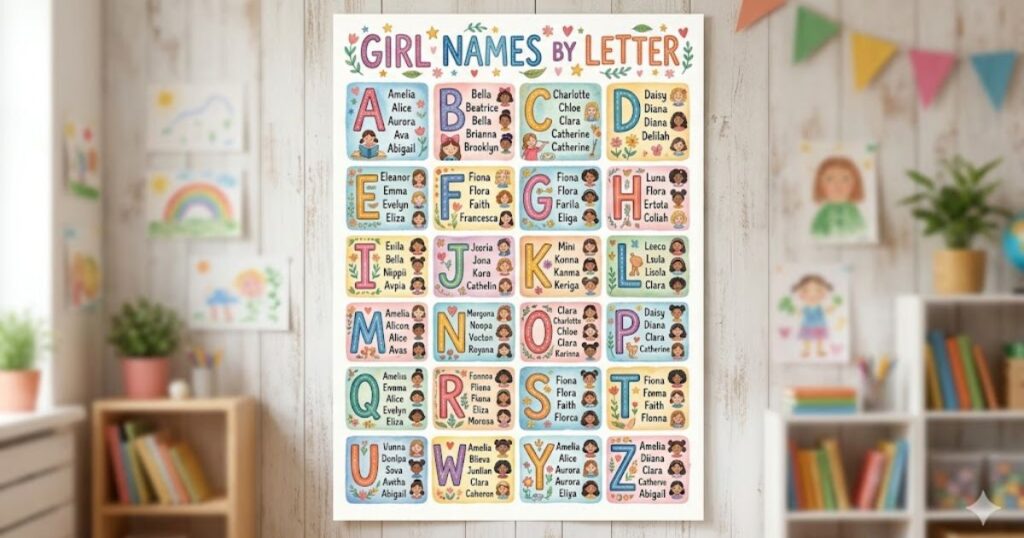 Girl Names by Letter