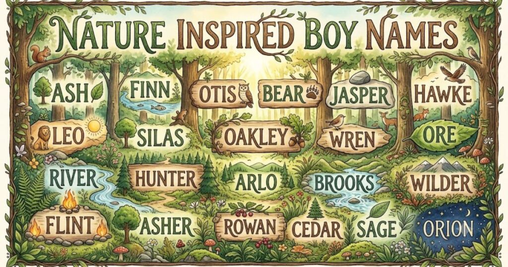 Nature Inspired Boy Names