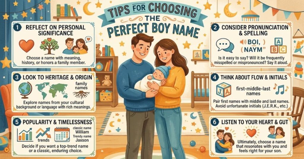 Tips for Choosing the Perfect Boy Name