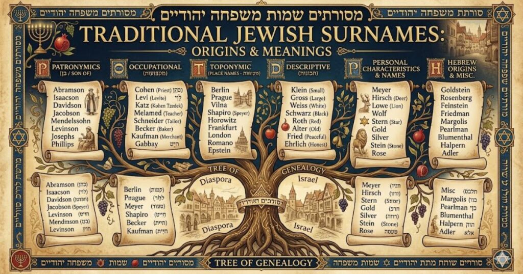 Traditional Jewish Surnames