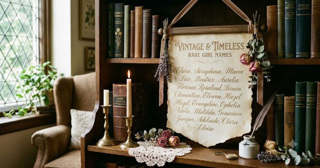 Vintage & Timeless Rare Girl Names
