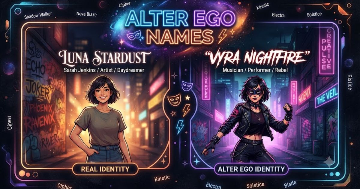 alter ego names