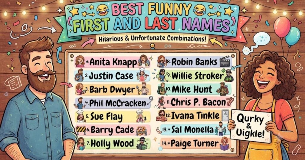 Best Funny First and Last Names