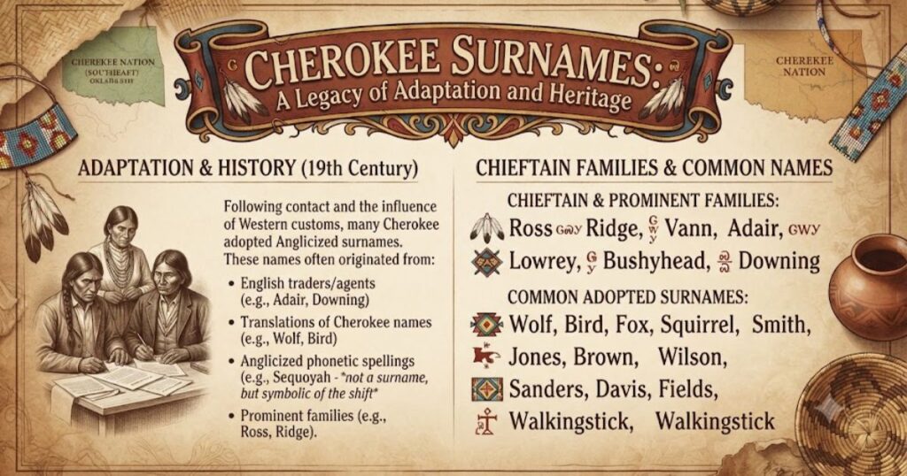 Cherokee Surnames