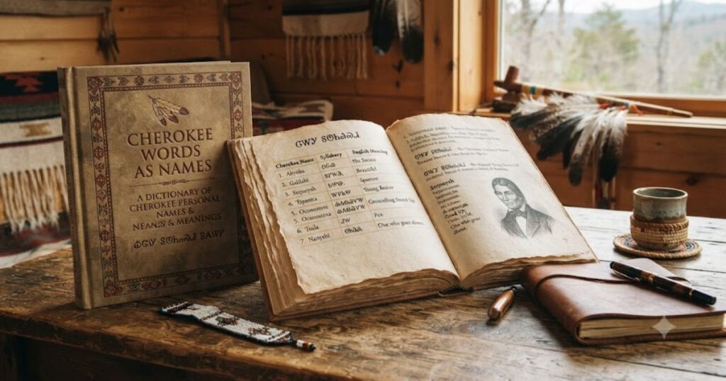 Cherokee Words Used as Names