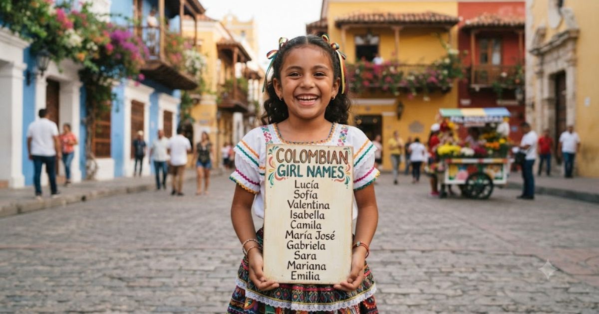 colombian girl names