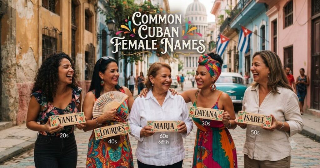 Common Cuban Female Names