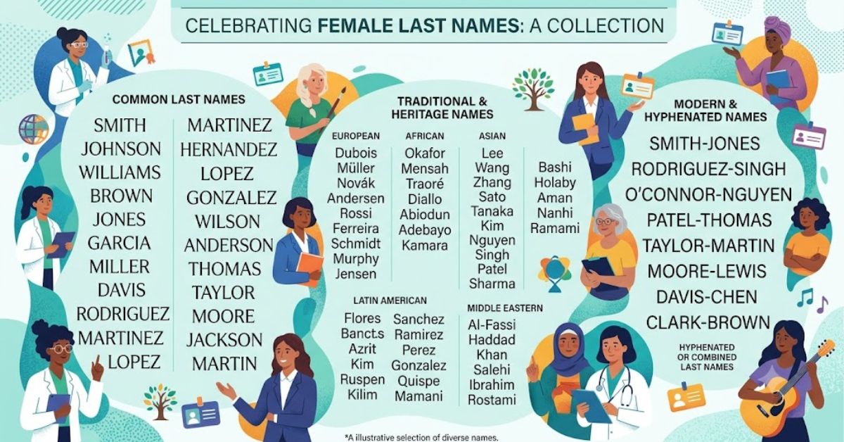 female last names