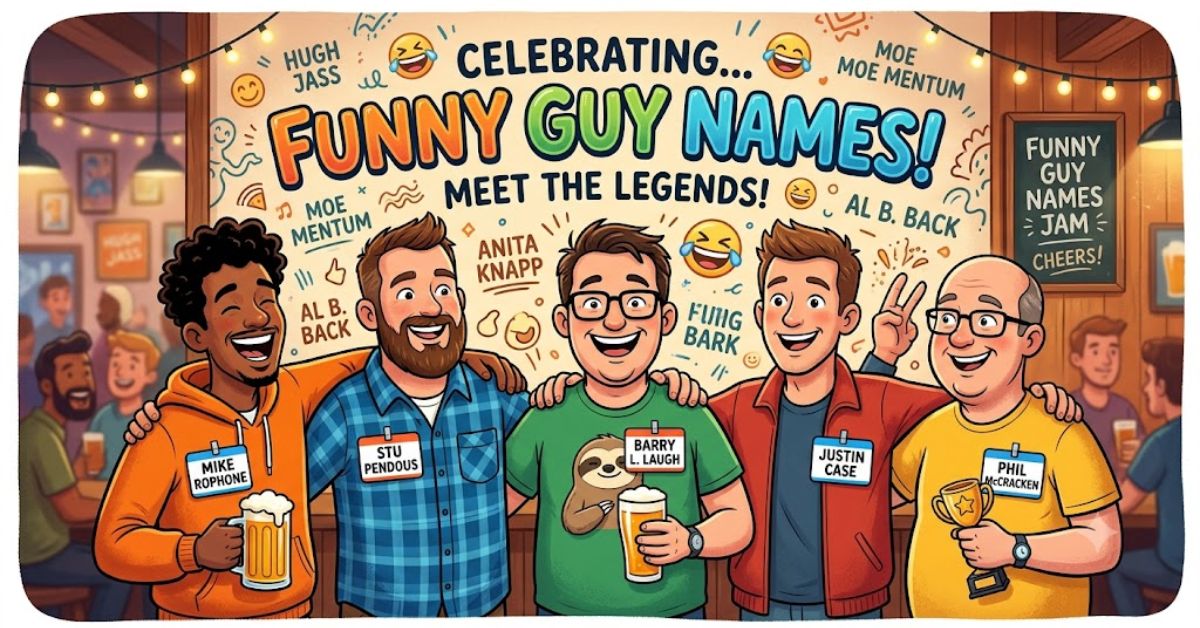 funny guy names