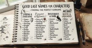 good last names for characters