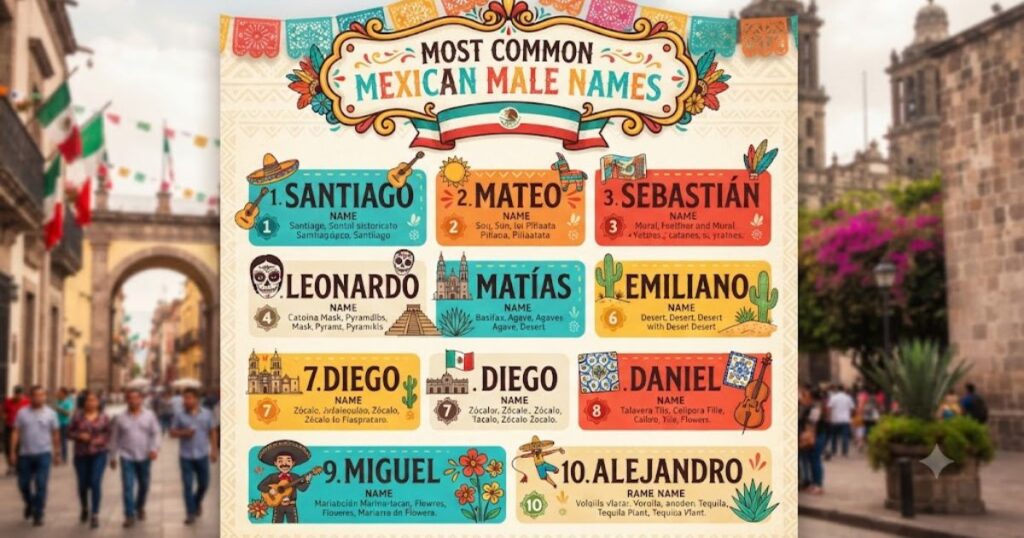 Most Common Mexican Male Names