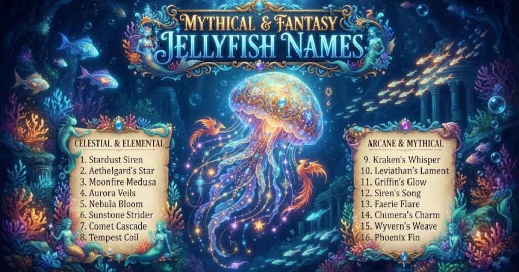 Mythical & Fantasy Jellyfish Names