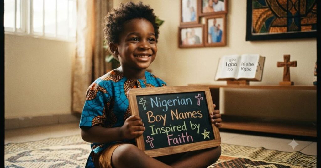 Nigerian Boy Names Inspired by Faith