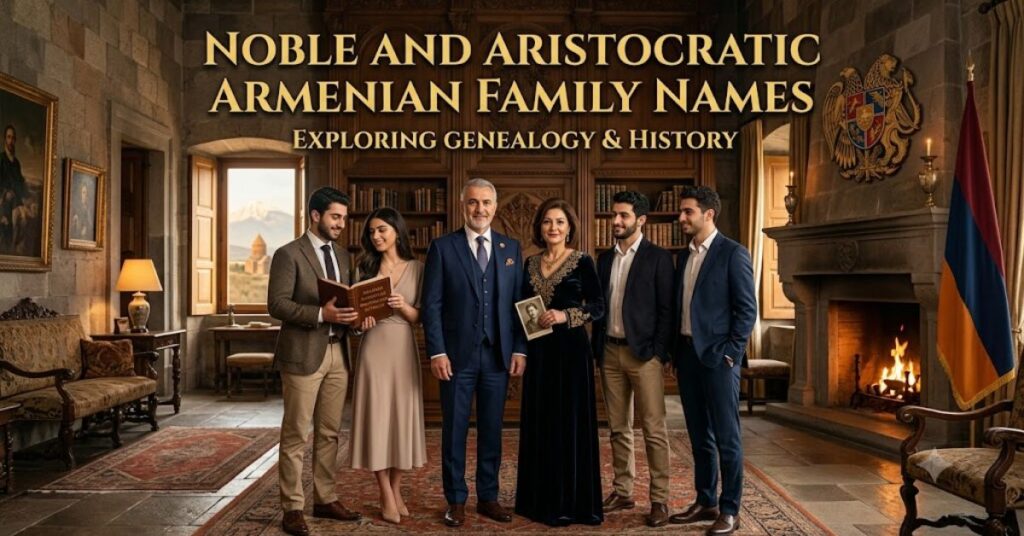 Noble and Aristocratic Armenian Family Names