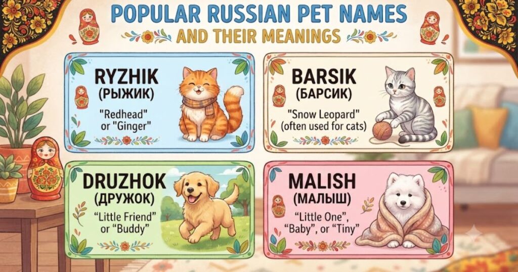 Popular Russian Pet Names and Their Meanings