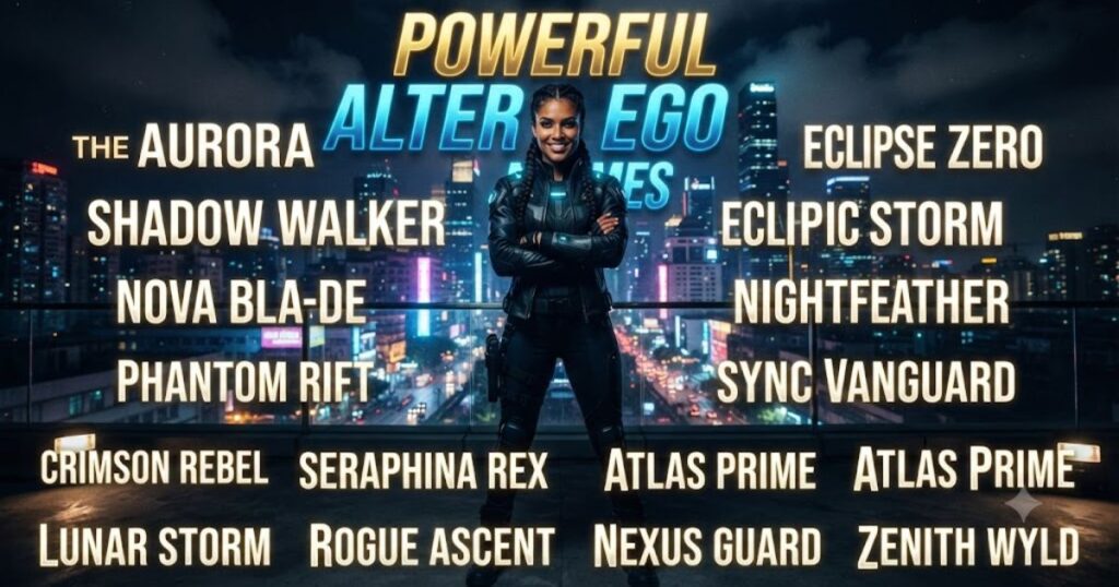 Powerful Alter Ego Names