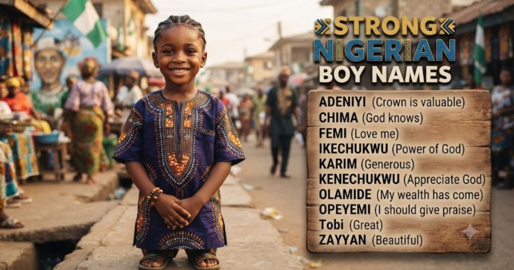 Strong Nigerian Boy Names