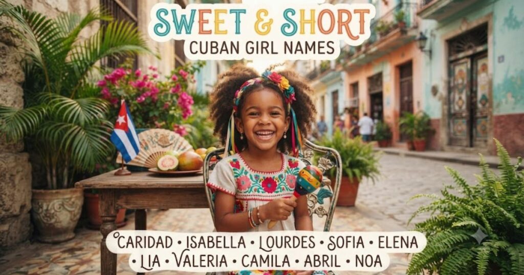 Sweet & Short Cuban Girl Names