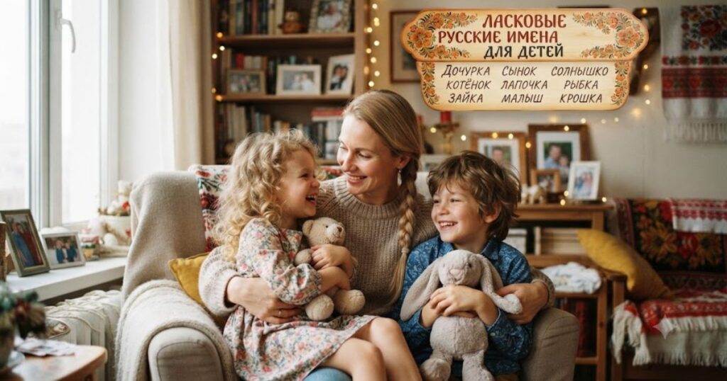 Sweet Russian Pet Names for Children