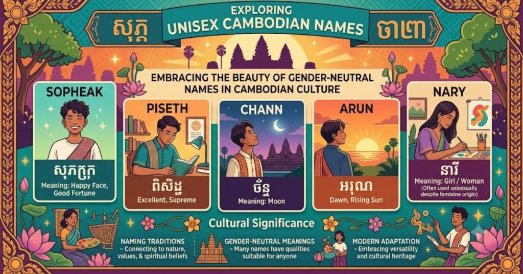 Unisex Cambodian Names