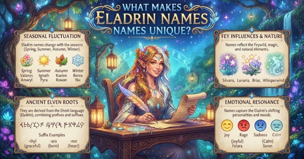 What Makes Eladrin Names Unique