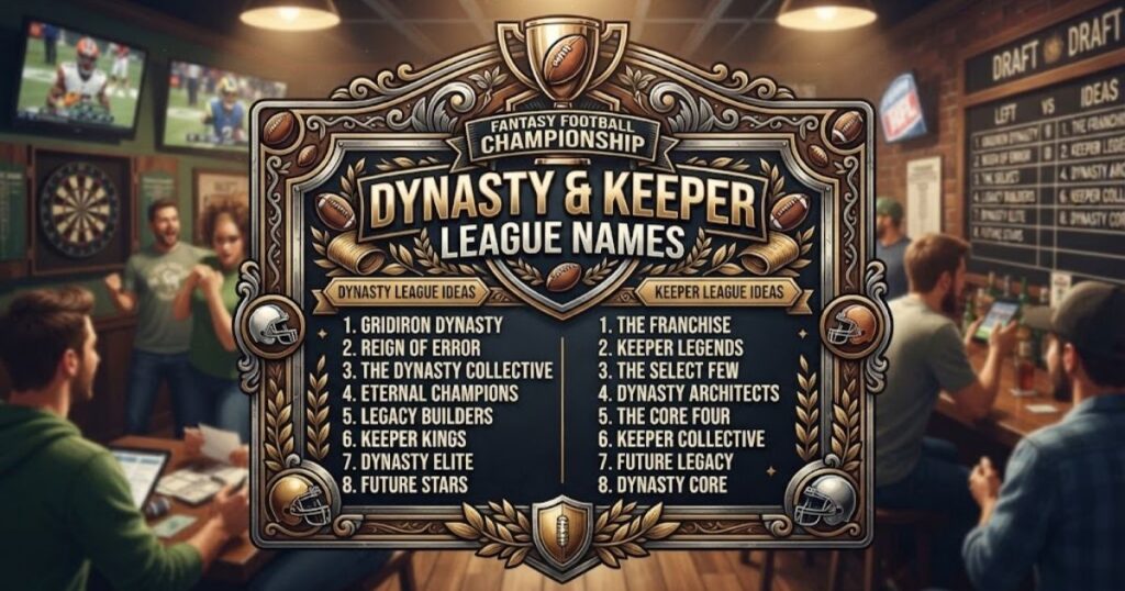 Dynasty and Keeper League Names