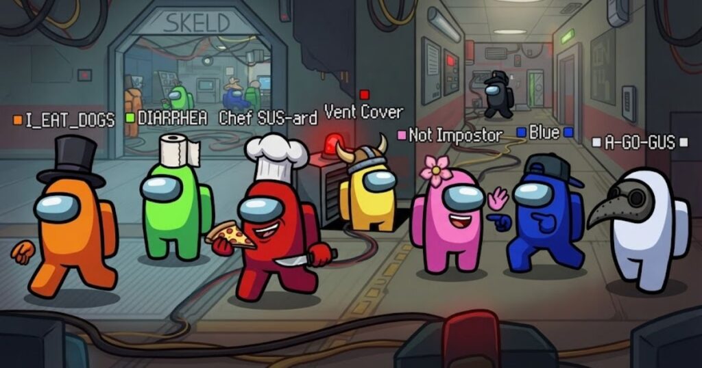 Unique Funny Among us Names