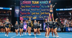 Cheer Team Names