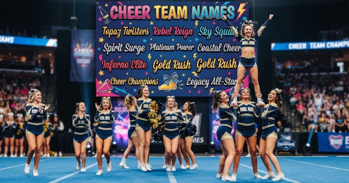Cheer Team Names