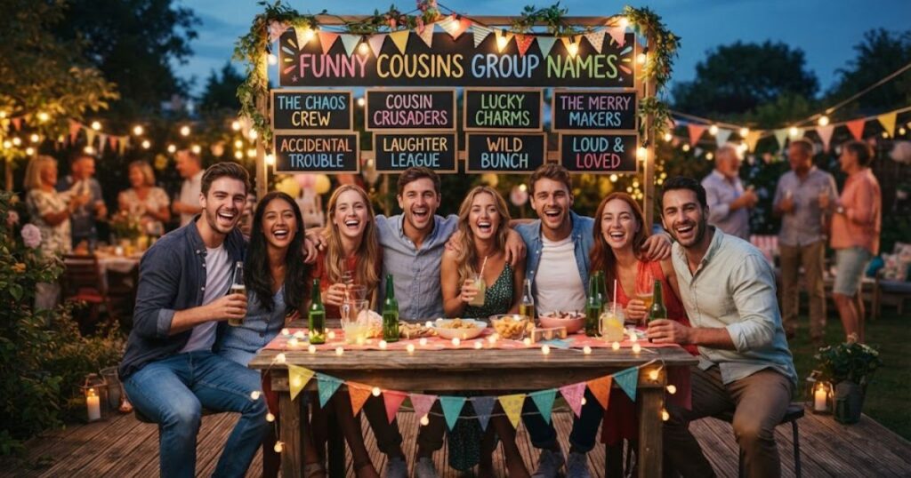 Funny Cousins Group Names