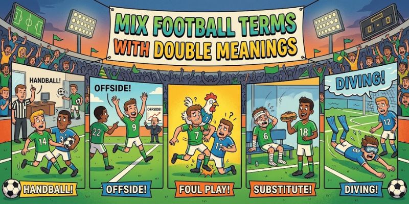 Mix Football Terms With Double Meanings
