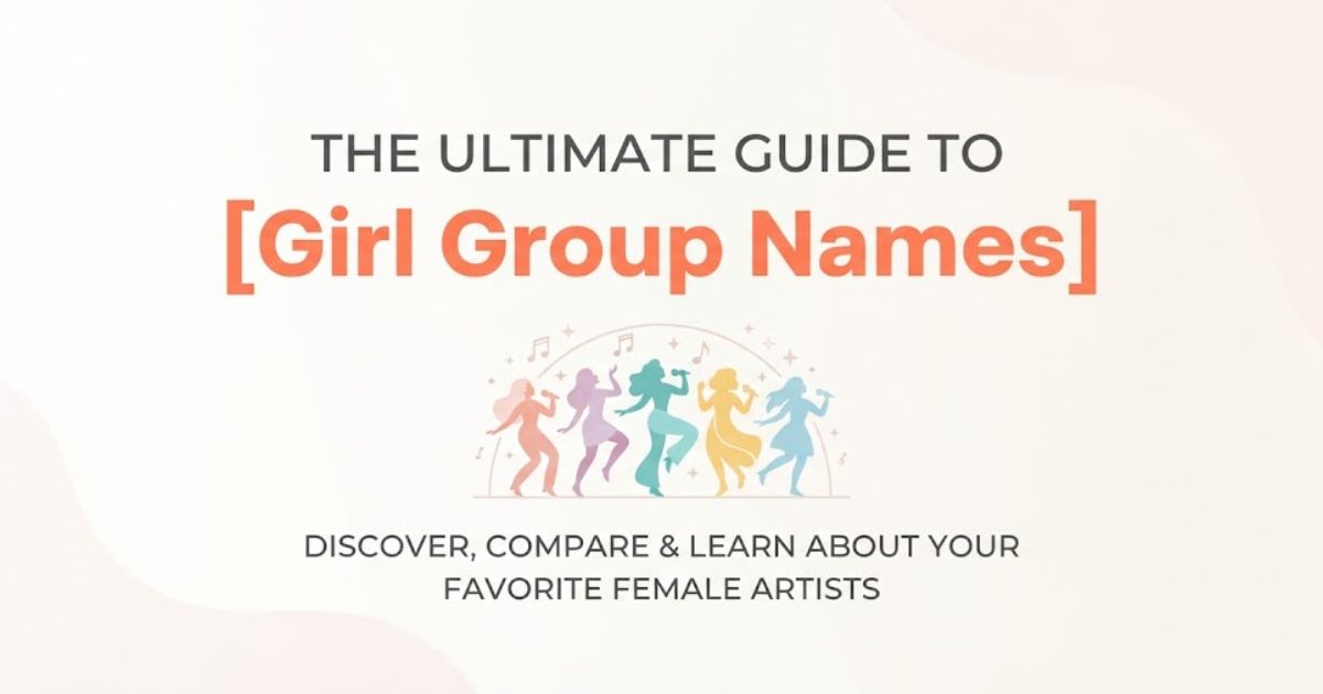Girl Group Names