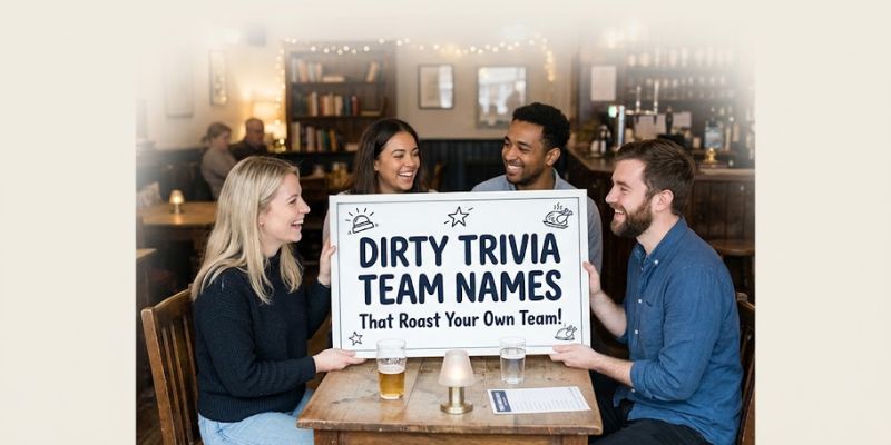 Dirty Trivia Team Names That Roast Your Own Team