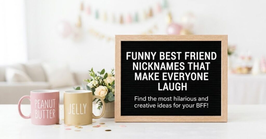 Funny Best Friend Nicknames That Make Everyone Laugh
