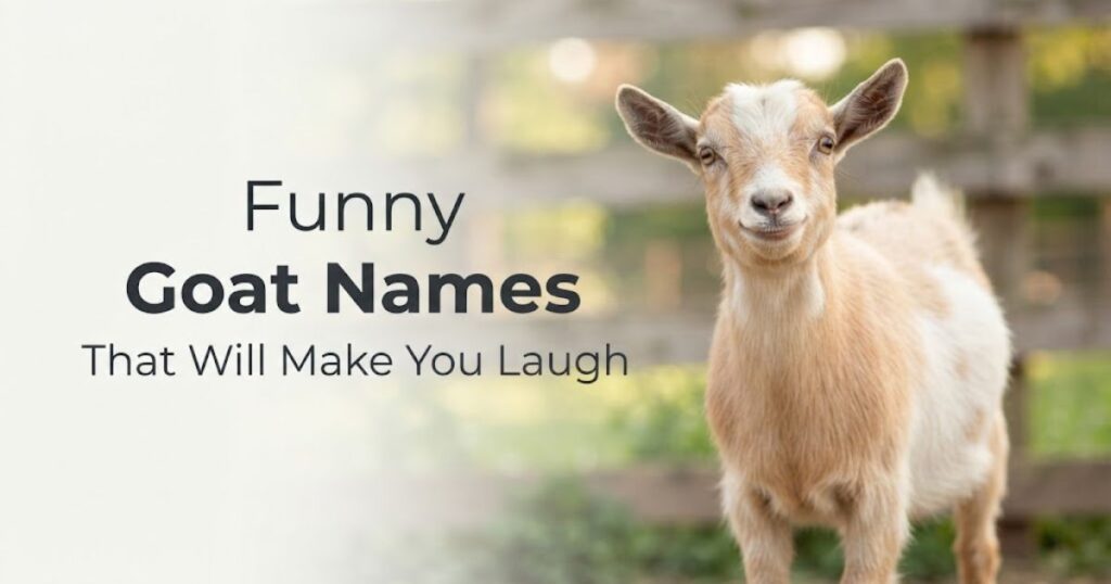 Funny Goat Names That Will Make You Laugh