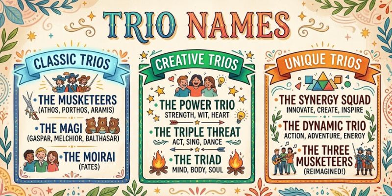 Trio Names